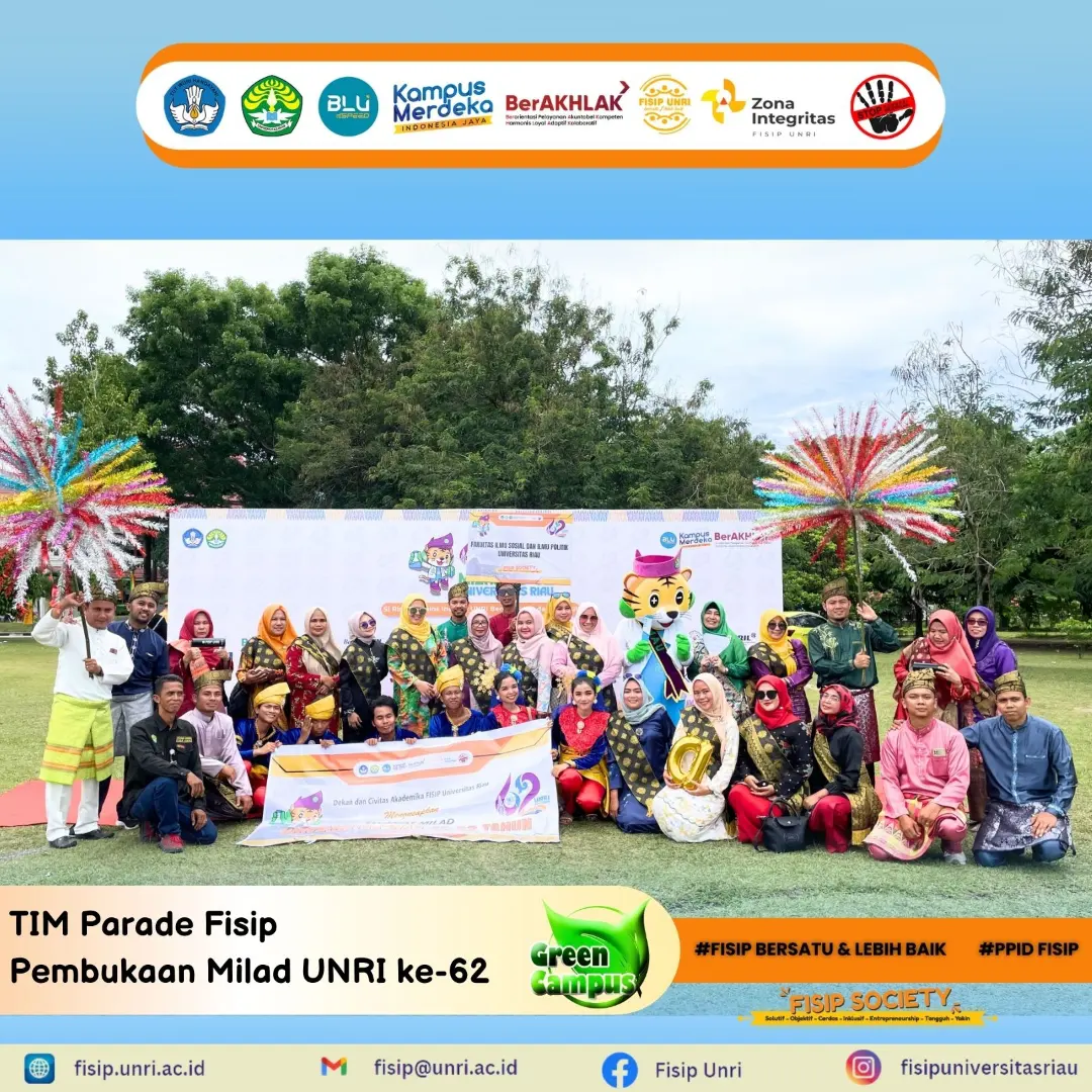 FISIP Meriahkan Milad Universitas Riau ke-62: Refleksi Dedikasi dan Inovasi