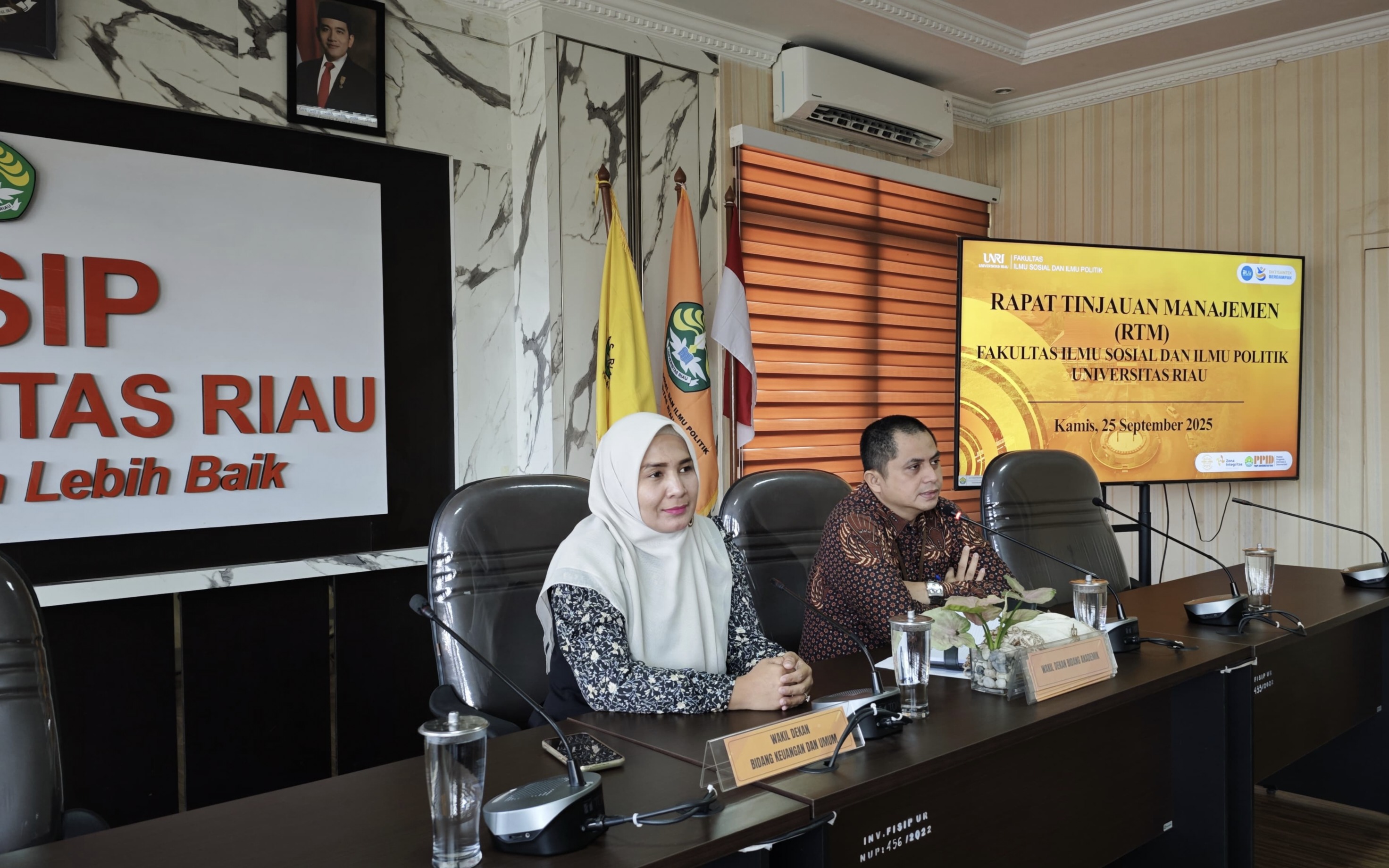 Dari Evaluasi ke Perbaikan, FISIP UNRI Mantapkan Langkah Melalui Rapat Tinjauan Manajemen