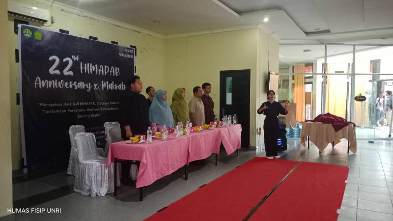 Perayaan Milad Ke-22 Himpunan Mahasiswa Usaha Perjalanan Wisata (Himapar)
