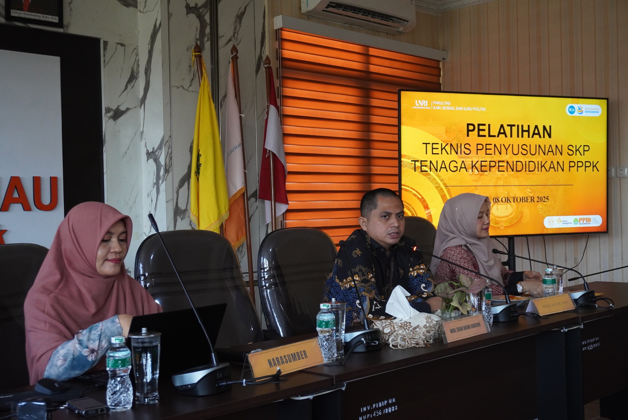 Dorong Optimalisasi Kinerja PPPK, FISIP UNRI Adakan Sosialisasi Teknis Penyusunan SKP