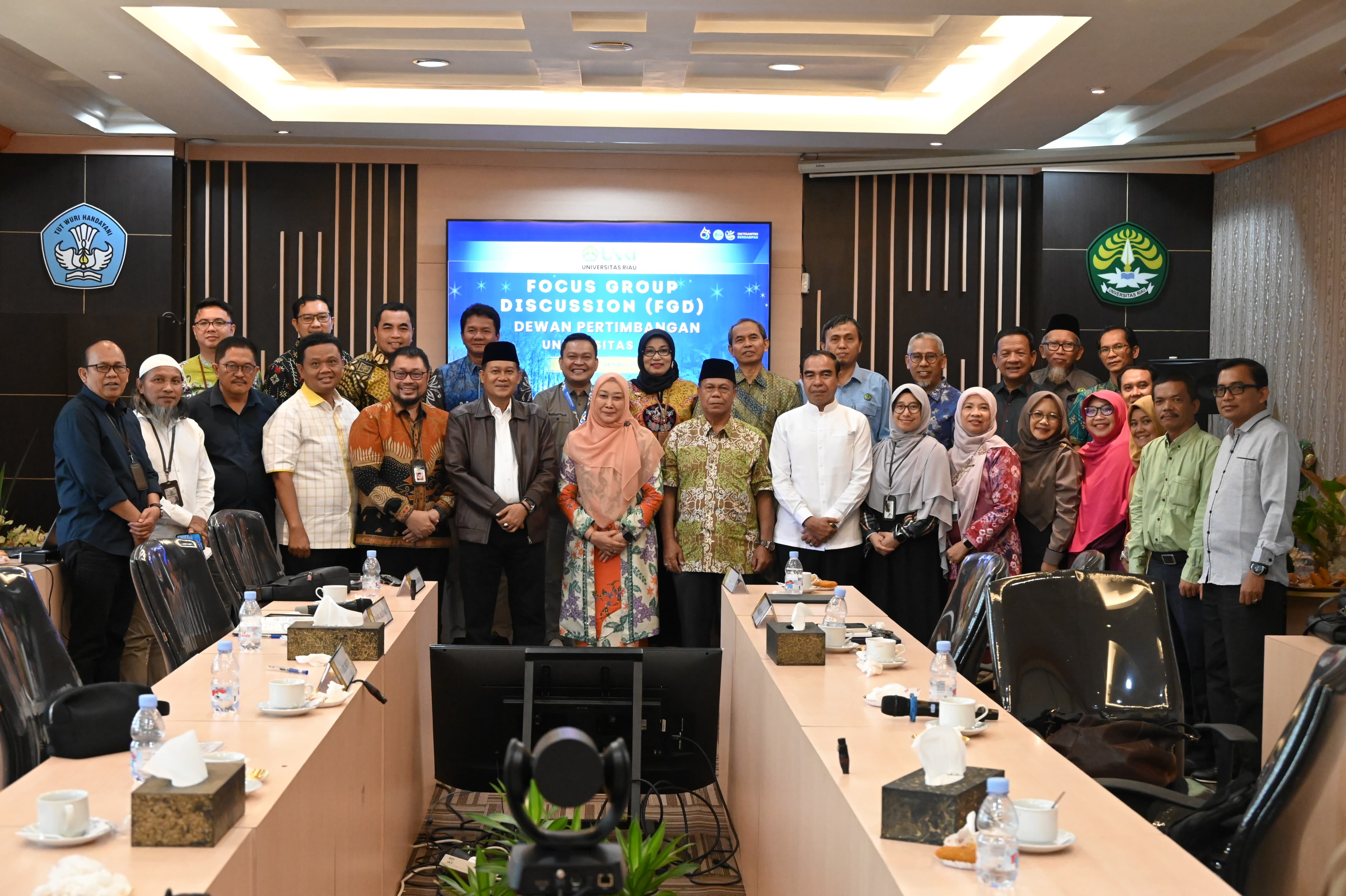 Lewat FGD Milad ke-63: UNRI Bahas Strategi dan Inovasi Menuju Masa Depan