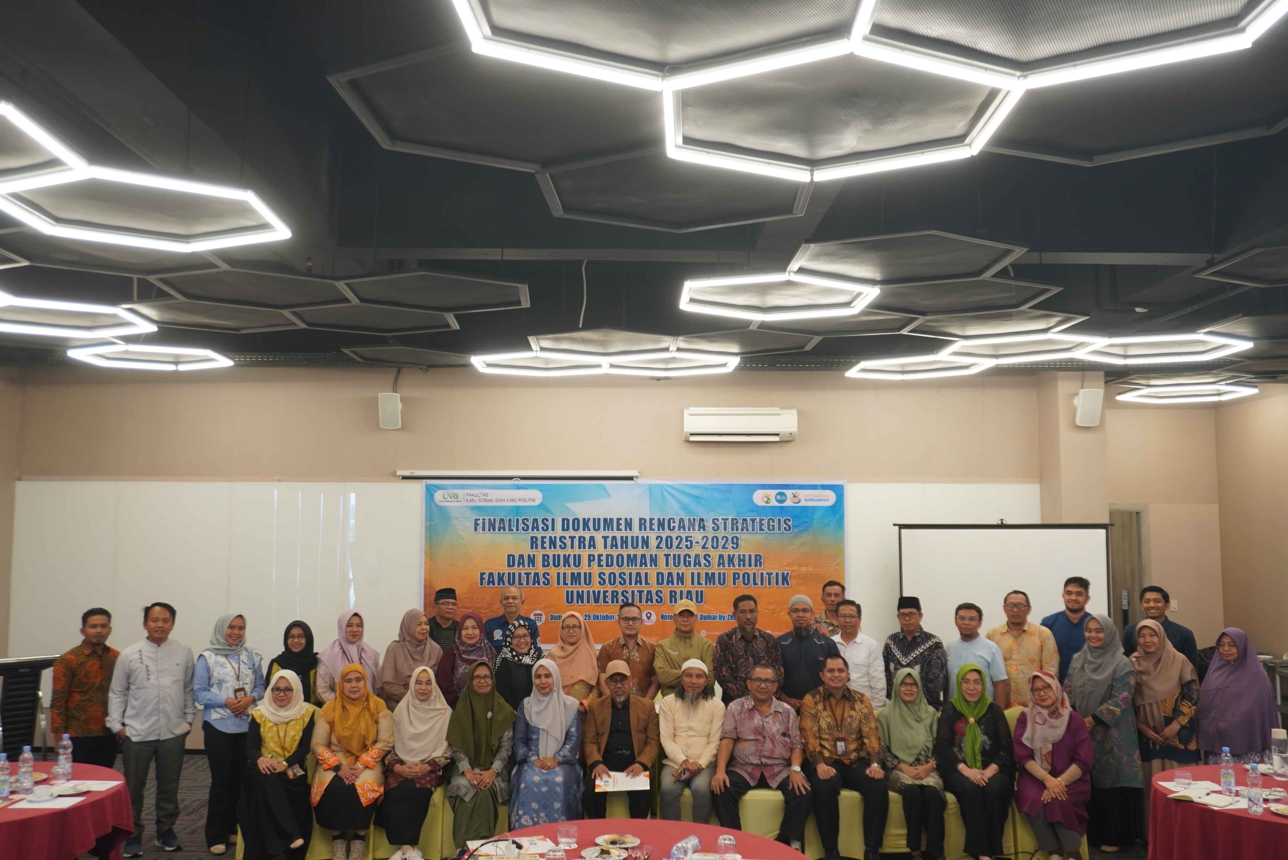 FISIP UNRI Finalisasi Renstra 2025–2029 untuk Perkuat Tata Kelola Akademik dan Pengembangan Fakultas