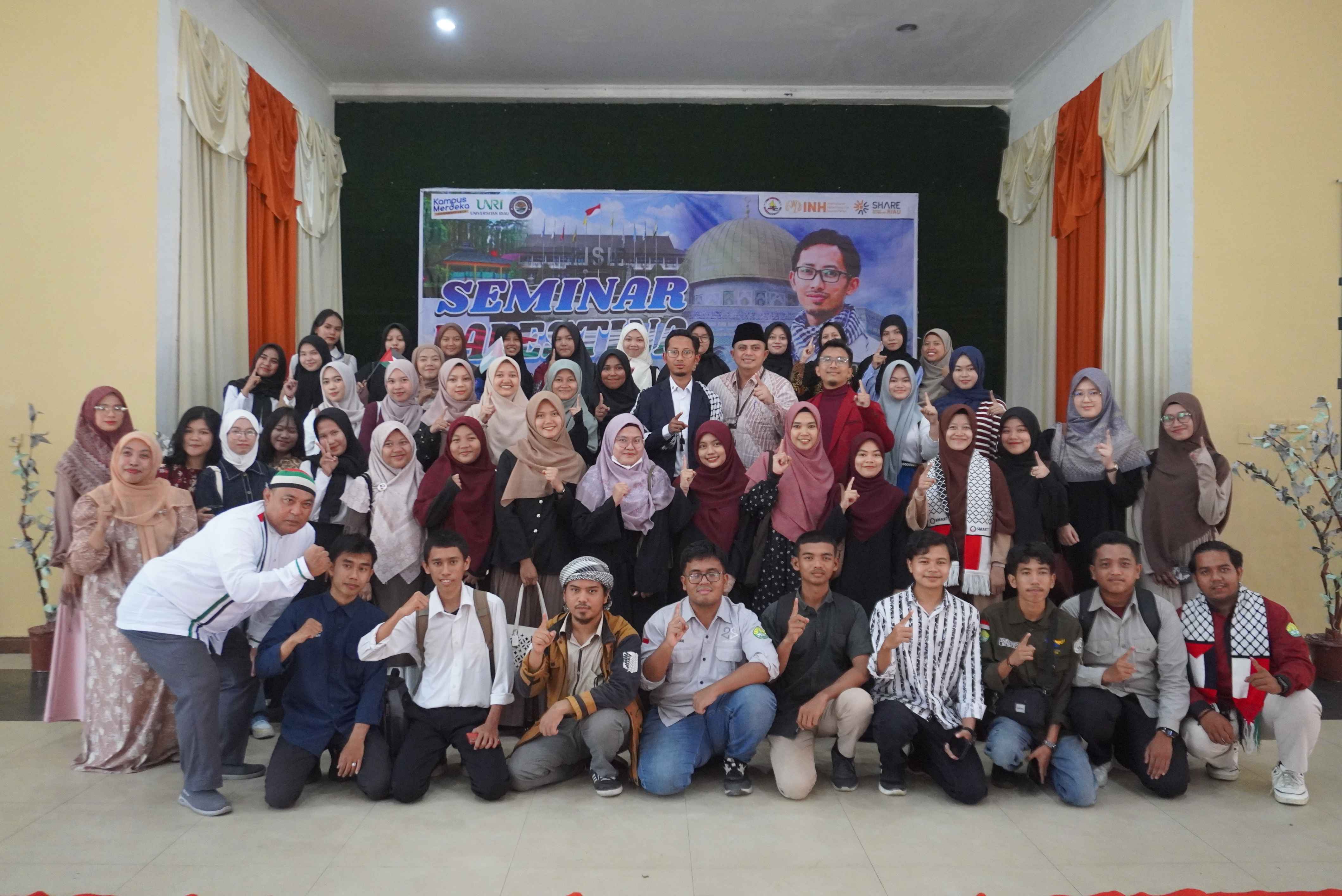 Seruan dari Kampus: FISIP UNRI Suarakan Solidaritas untuk Palestina