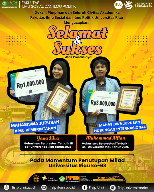 Selamat dan Sukses  Muhammad Alfian dan Yana Silva