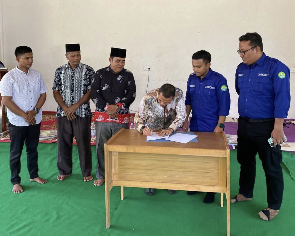 FISIP UNRI Jalin Kerja Sama dengan Desa Betung untuk Dorong Pelestarian Budaya Melayu Petalangan