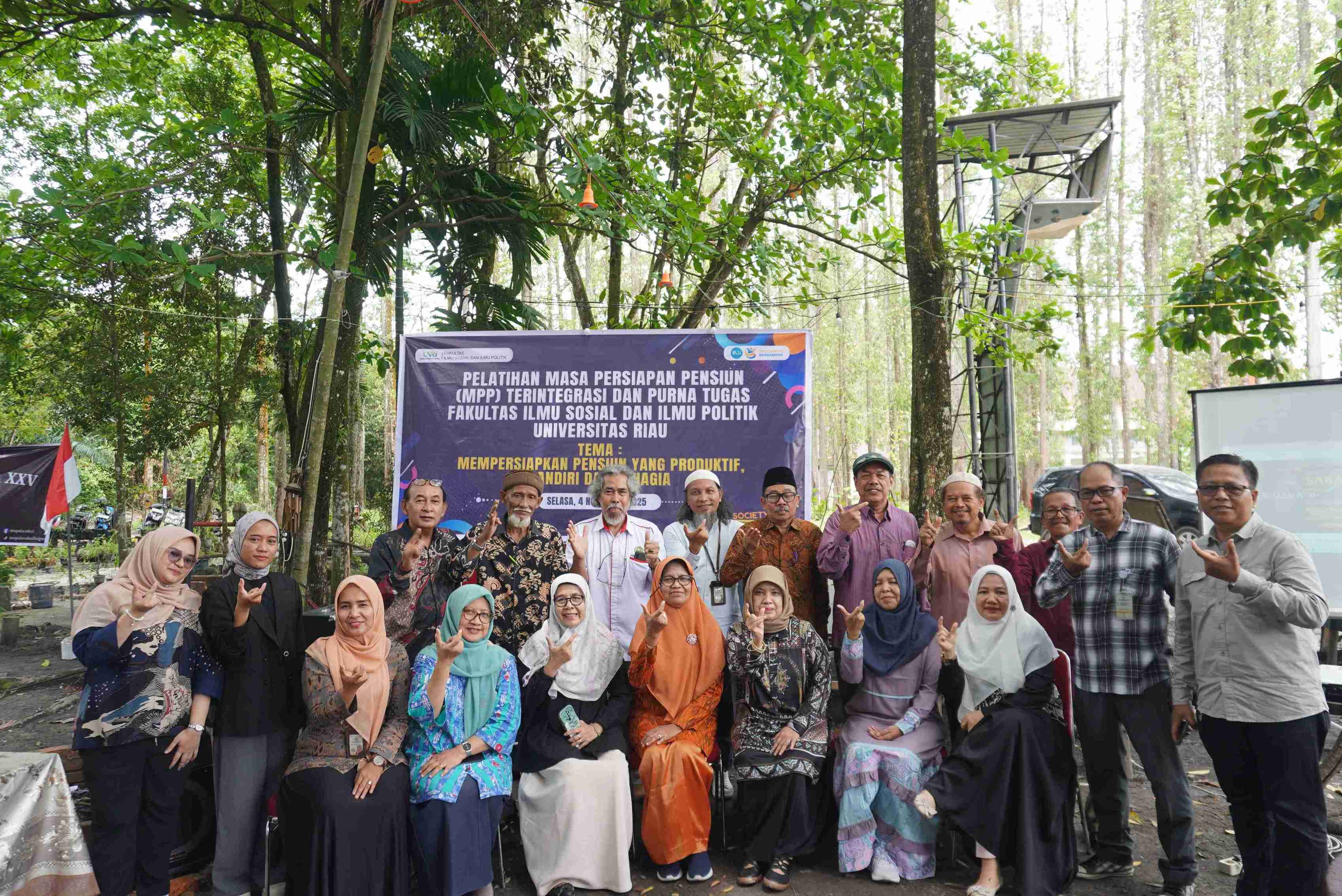 Siap Menjelang Purna Tugas, FISIP UNRI Dorong Pensiunan yang Mandiri dan Bahagia