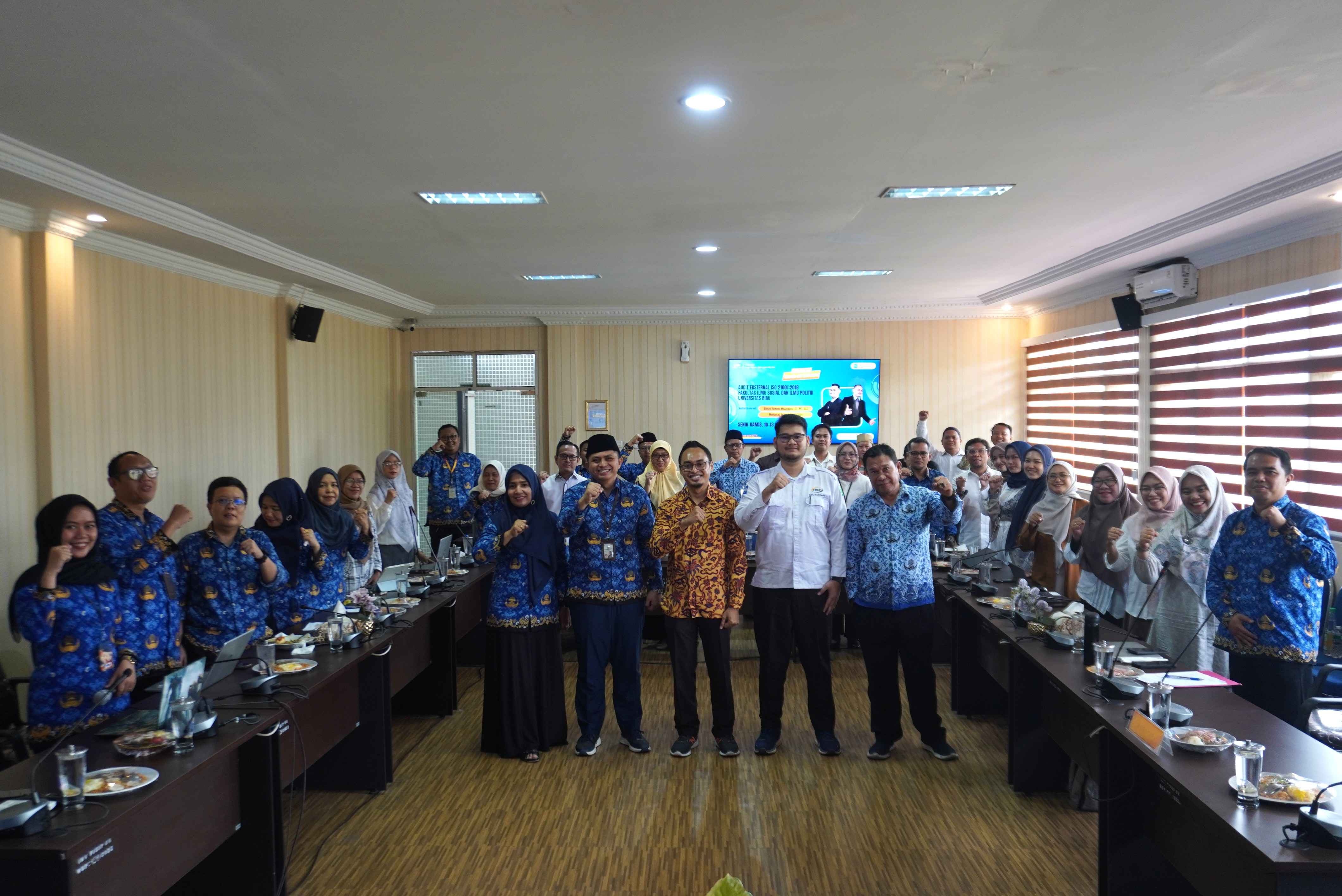 Audit Mutu Eksternal, FISIP Siap Raih Sertifikasi ISO 21001:2018
