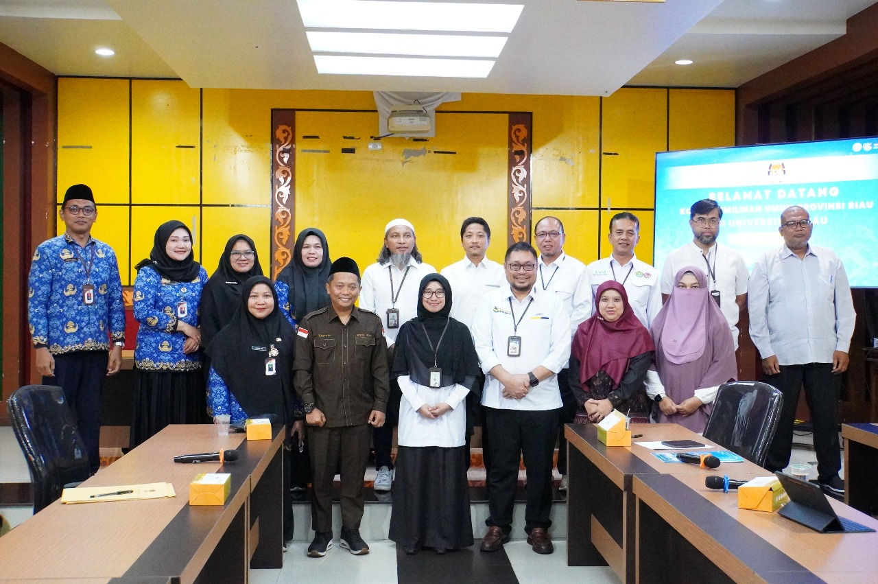 Audiensi UNRI dan KPU Riau Jadi Langkah Awal Pembentukan Kemitraan Kelembagaan