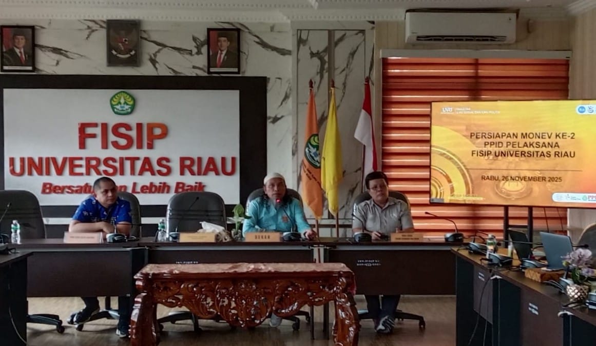 PPID FISIP Target Pertahankan Predikat Terbaik 1 PPID Pelaksana se-Universitas Riau