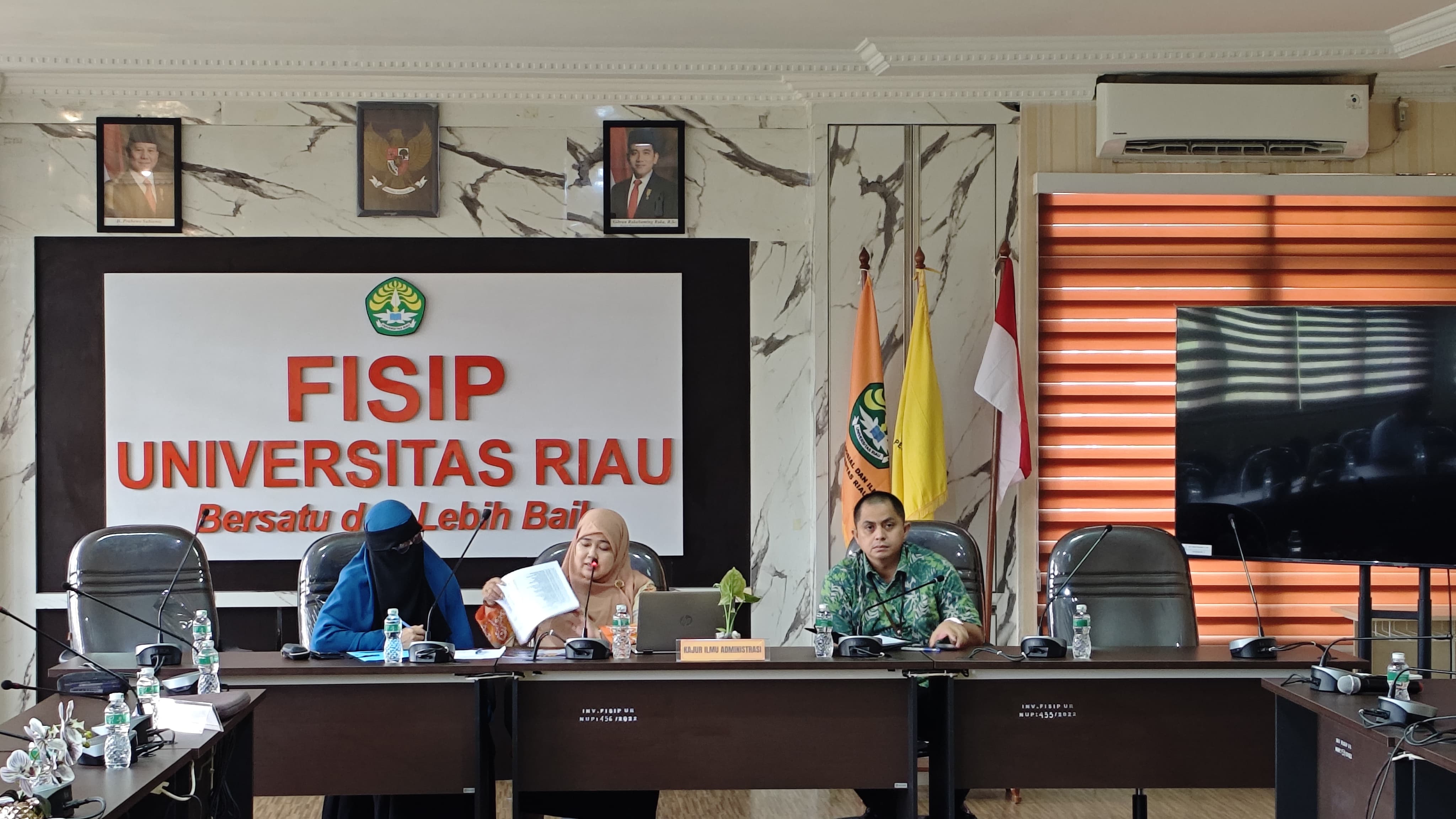 Sambut Akhir Semester, Jurusan Ilmu Administrasi Gelar Rapat Komprehensif