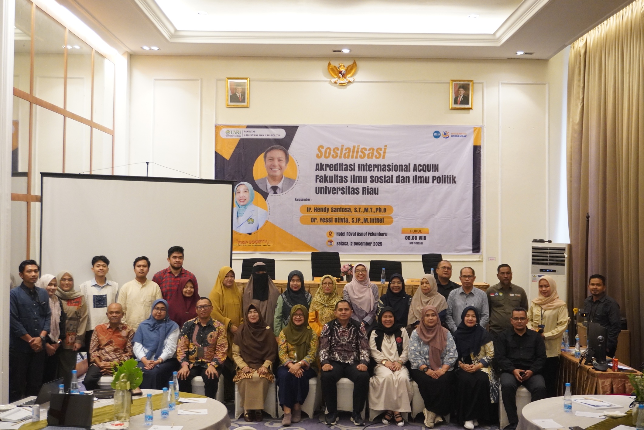 Road to World-Class Faculty: FISIP UNRI Strengthens Preparation for ACQUIN Accreditation