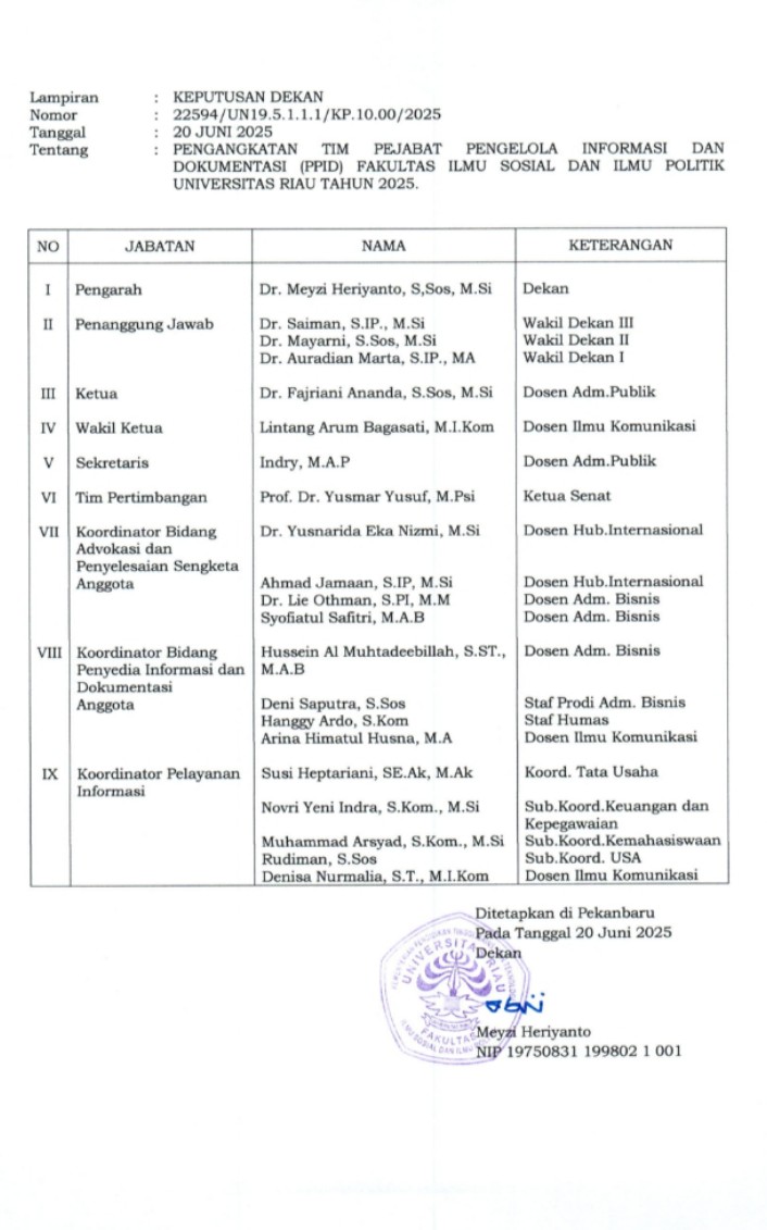 Decree Attachment