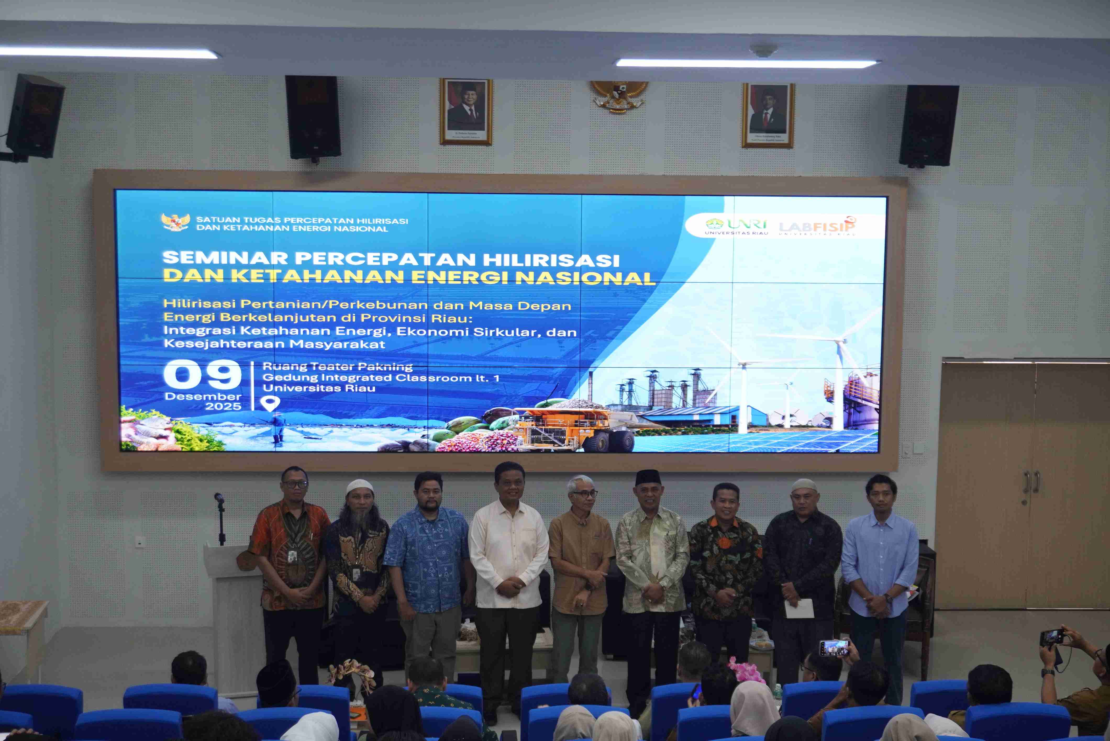 Synergy Between the Faculty of Social and Political Sciences, Universitas Riau, and the Ministry of Energy and Mineral Resources Discusses the Future of Downstreaming and Green Energy in Riau