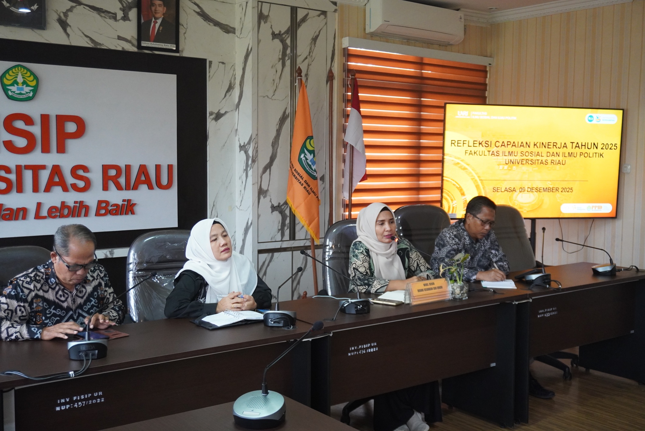 Year-End Reflection: Faculty of Social and Political Sciences, Universitas Riau Reviews 2025 Performance Achievements and Strengthens Commitment to Excellent Service