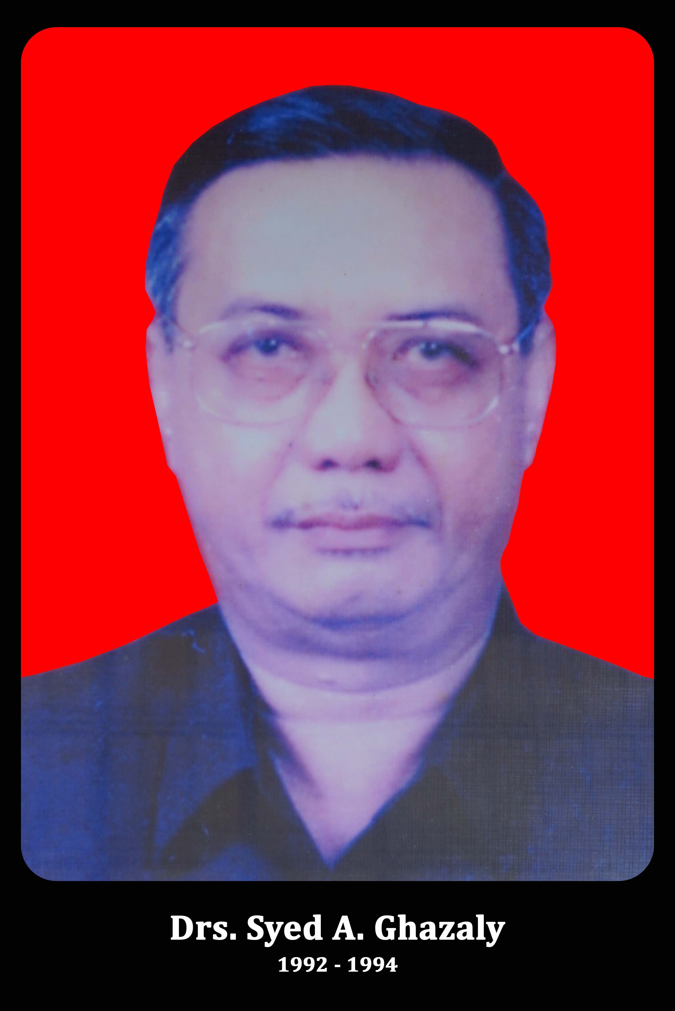 Drs. Syed A. Ghazaly
