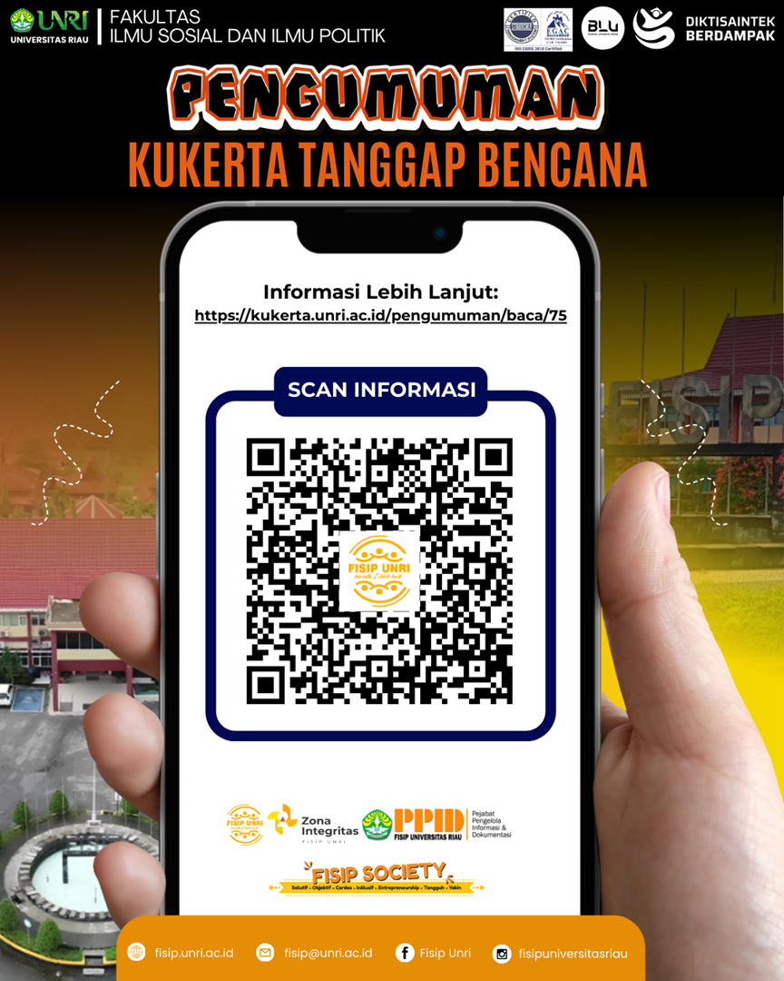 ANNOUNCEMENT: UNRI DISASTER RESPONSE KUKERTA