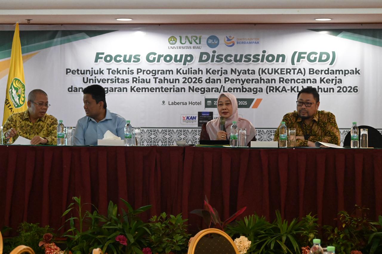 FISIP of Universitas Riau Supports Impact-Oriented KUKERTA 2026 through Participation in FGD and RKA-KL Handover