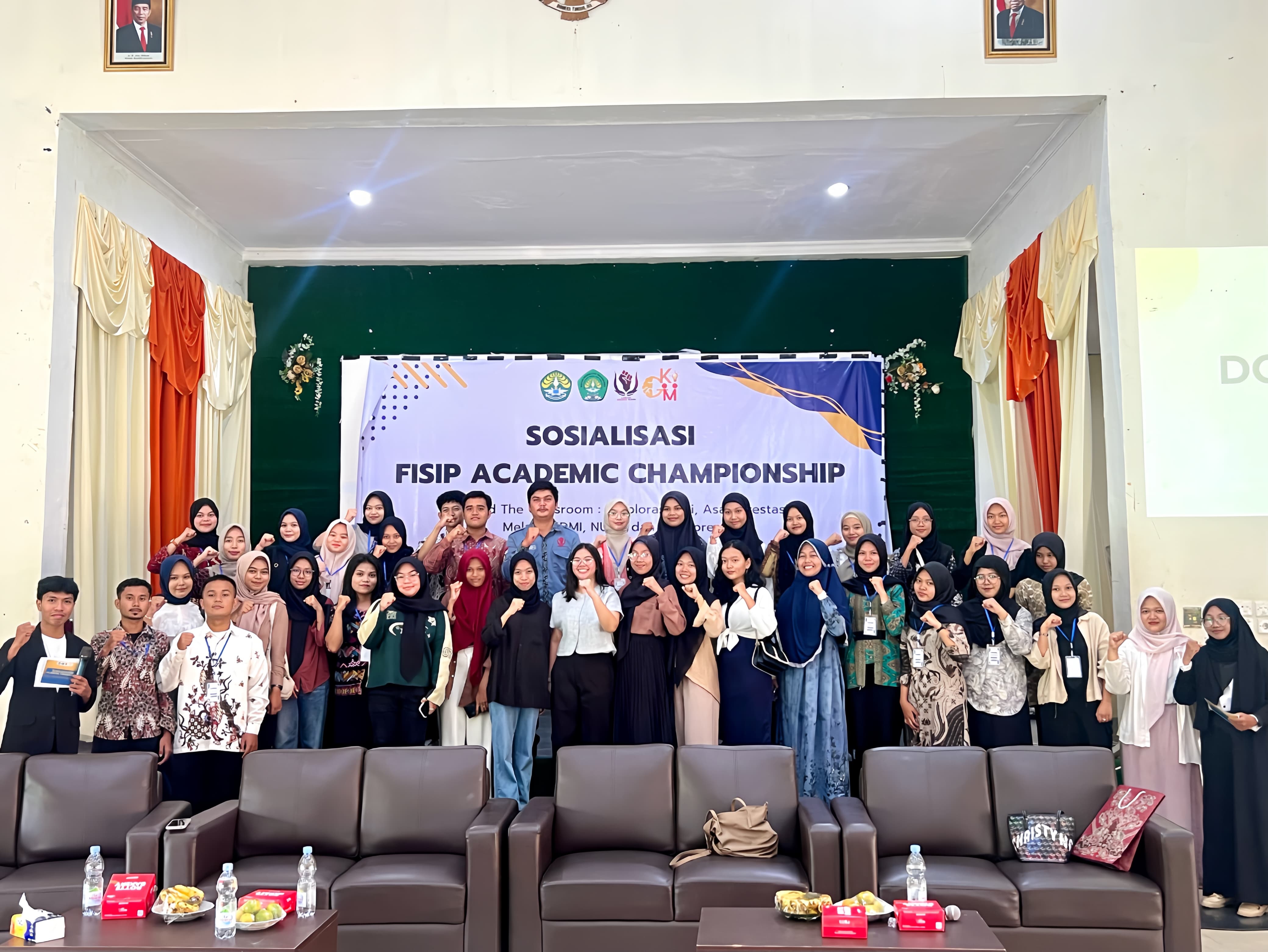Siap Melenggang Ke Tingkat Nasional: FISIP UNRI Gelar Sosialisasi KDMI, NUDC, dan PILMAPRES