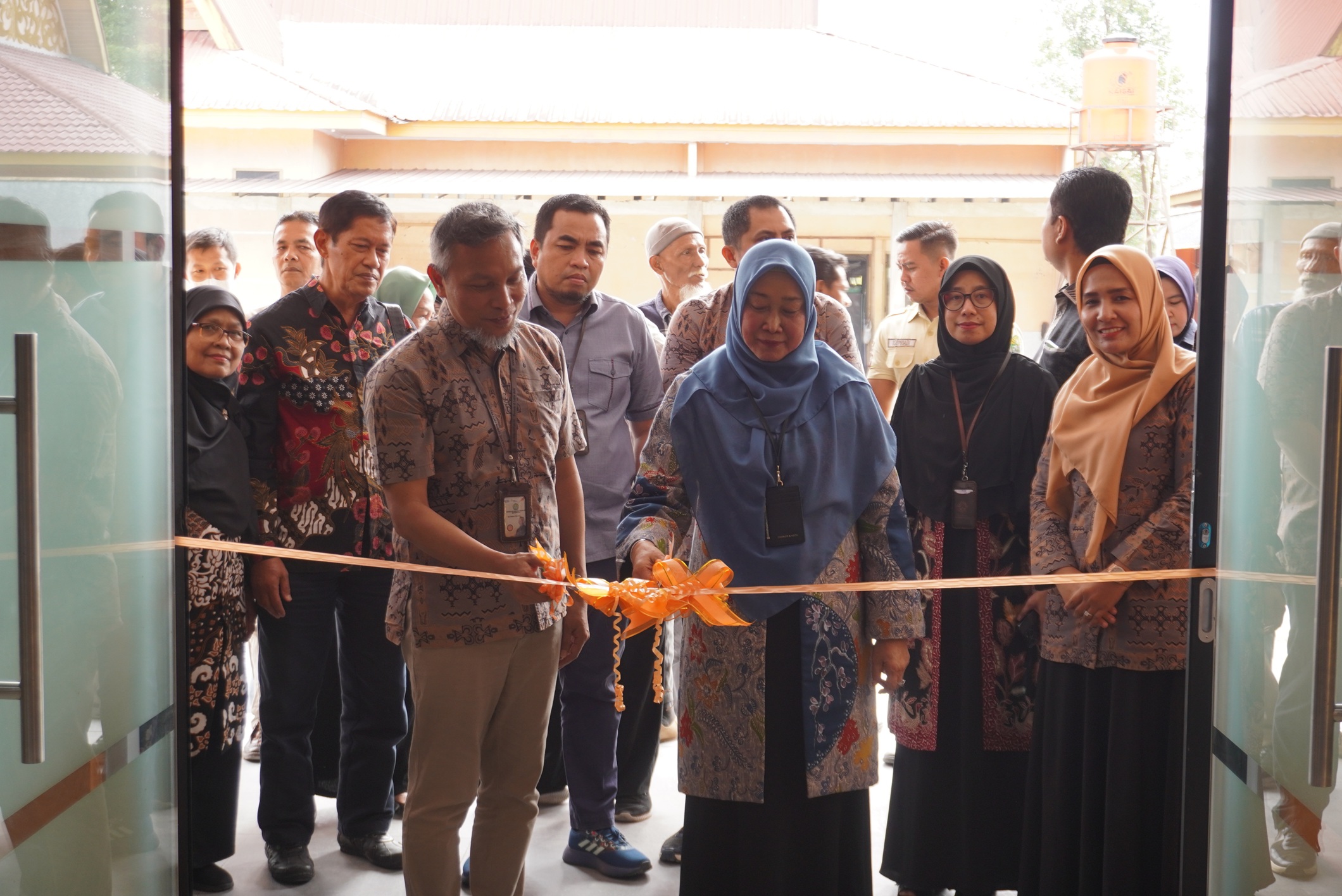Diresmikan Rektor UNRI, Taman Digital Bermasa Jadi Ikon Baru FISIP UNRI, Gedung Dosen Tambah Wajah Baru Kampus