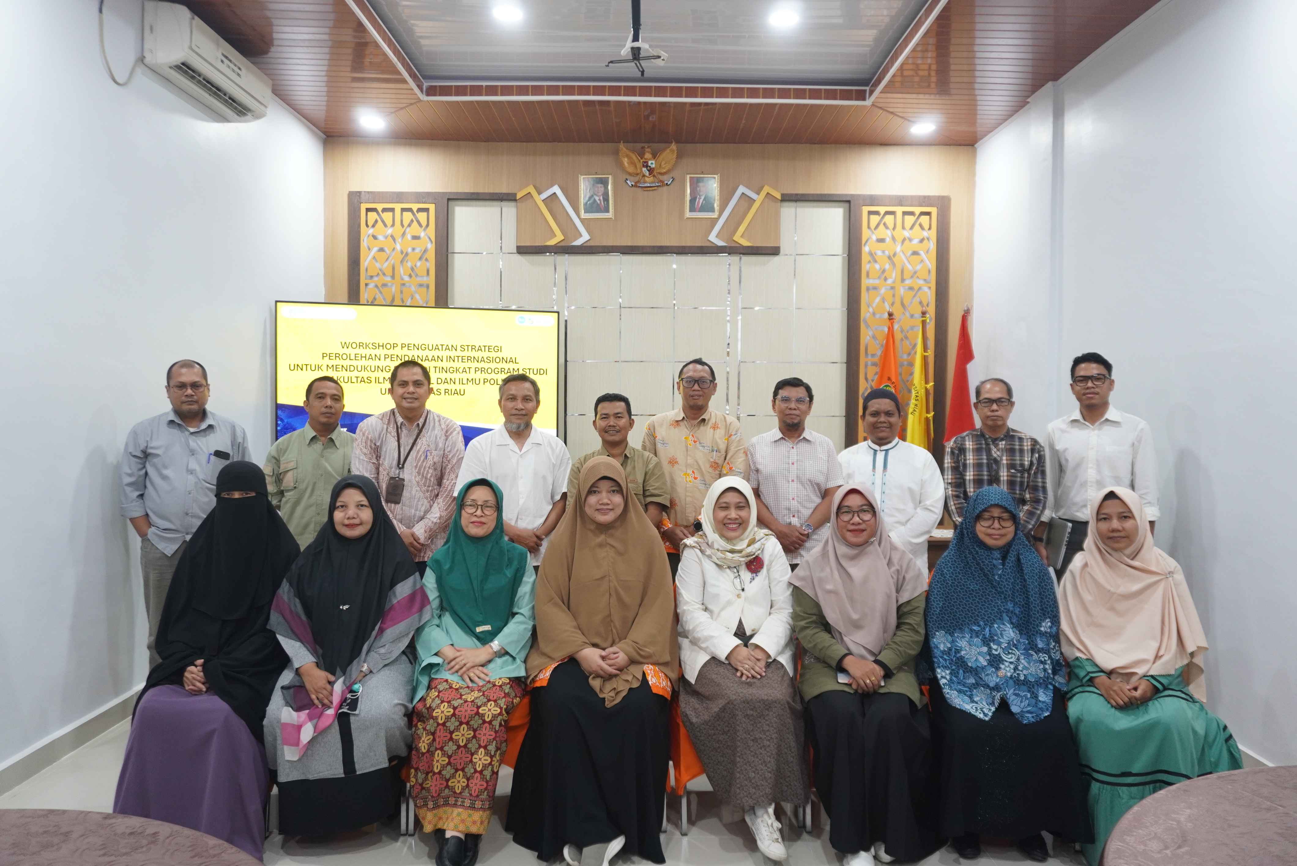 Optimalkan Implementasi SDGs di Lingkup Program Studi, FISIP UNRI Gelar Workshop Strategi Pendanaan Internasional