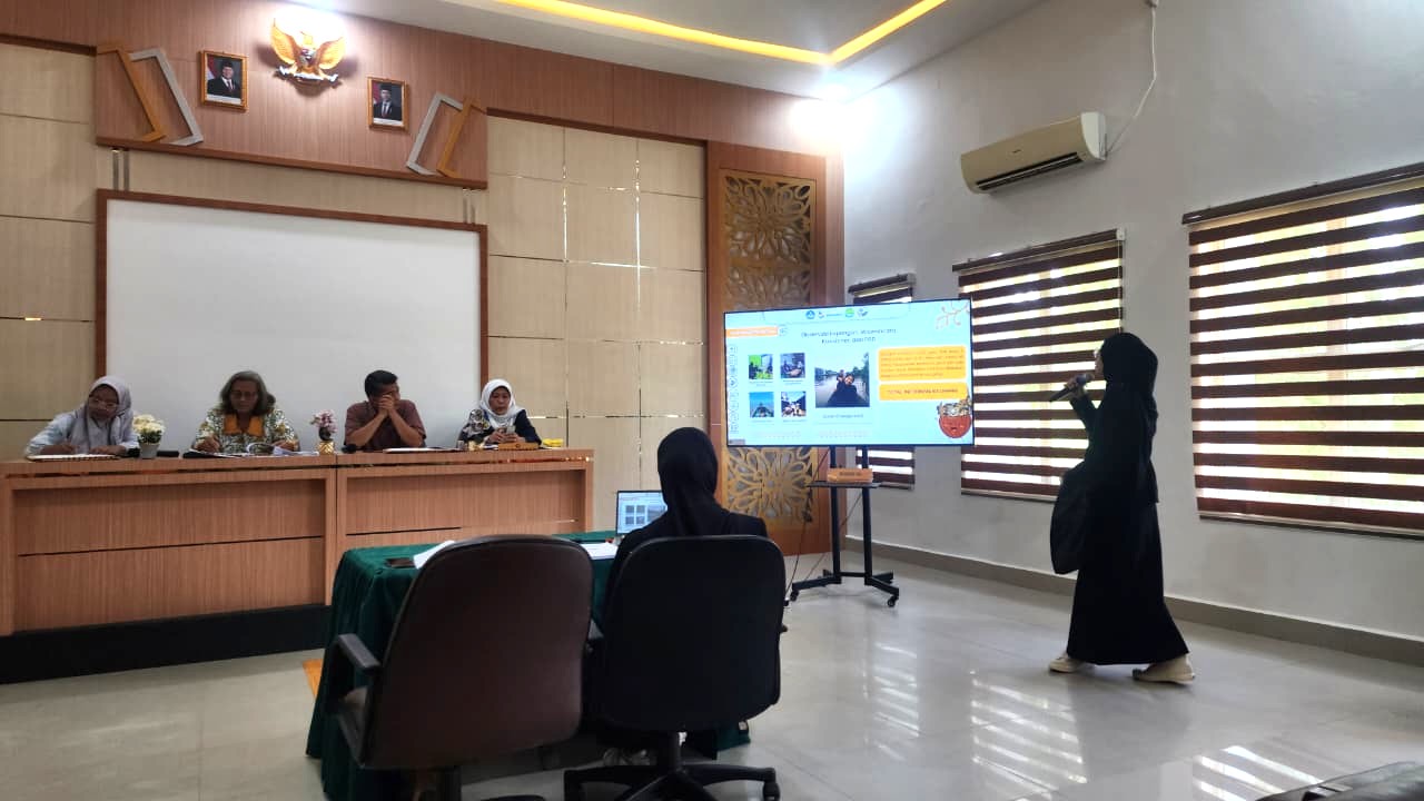 Inovatif dan Solutif, Mahasiswa HI FISIP UNRI Tampilkan Karya Konversi Bebas Skripsi Bertema Ketahanan Pesisir