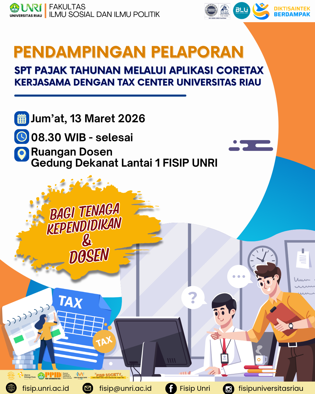 Pendampingan Pelaporan SPT Pajak Tahunan