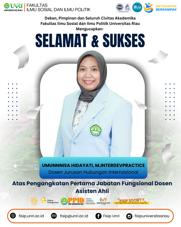 Selamat atas Pengangkatan Pertama Jabatan Fungsional Dosen Asisten Ahli