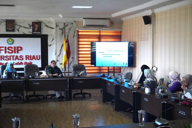 Menuju Seminar Nasional Pengabdian, FISIP UNRI Matangkan Konsep dan Teknis Pelaksanaan