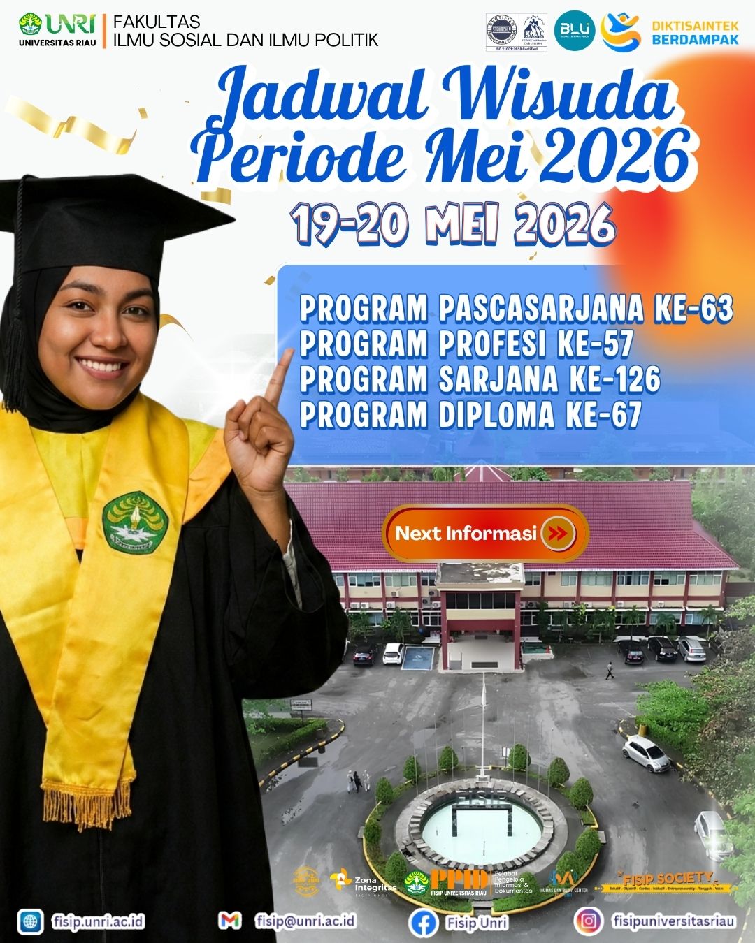 Graduation Schedule for the May 2026 Period