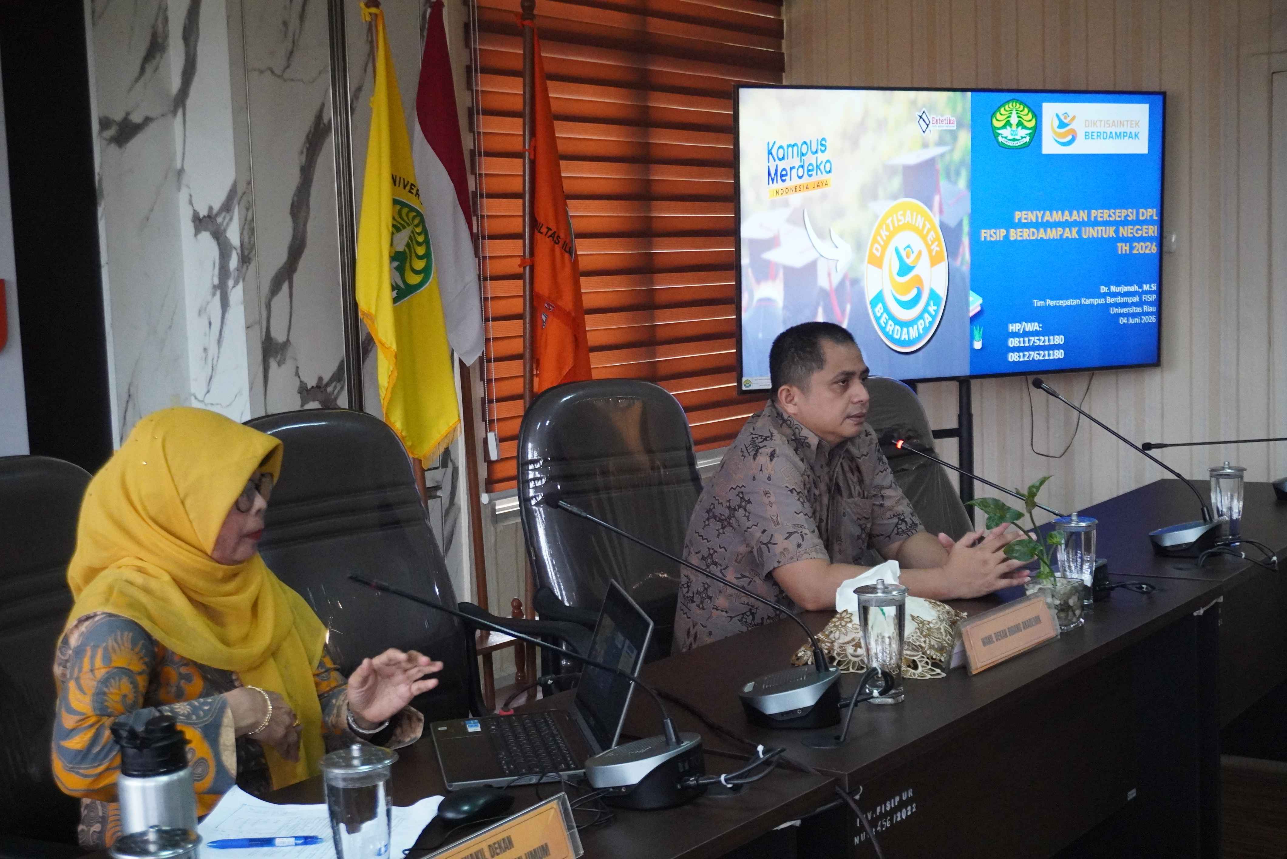 Penyamaan Persepsi DPL Jadi Langkah Awal Sukseskan Program FISIP Berdampak untuk Negeri 2026