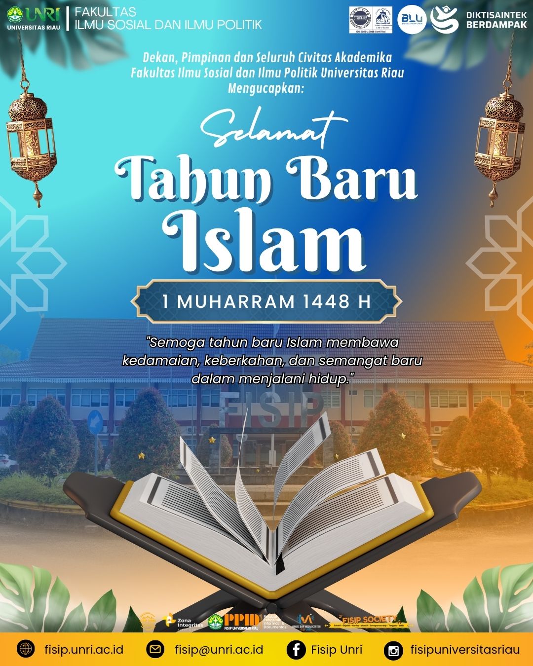 Selamat Tahun Baru Islam 1 Muharram 1448 H