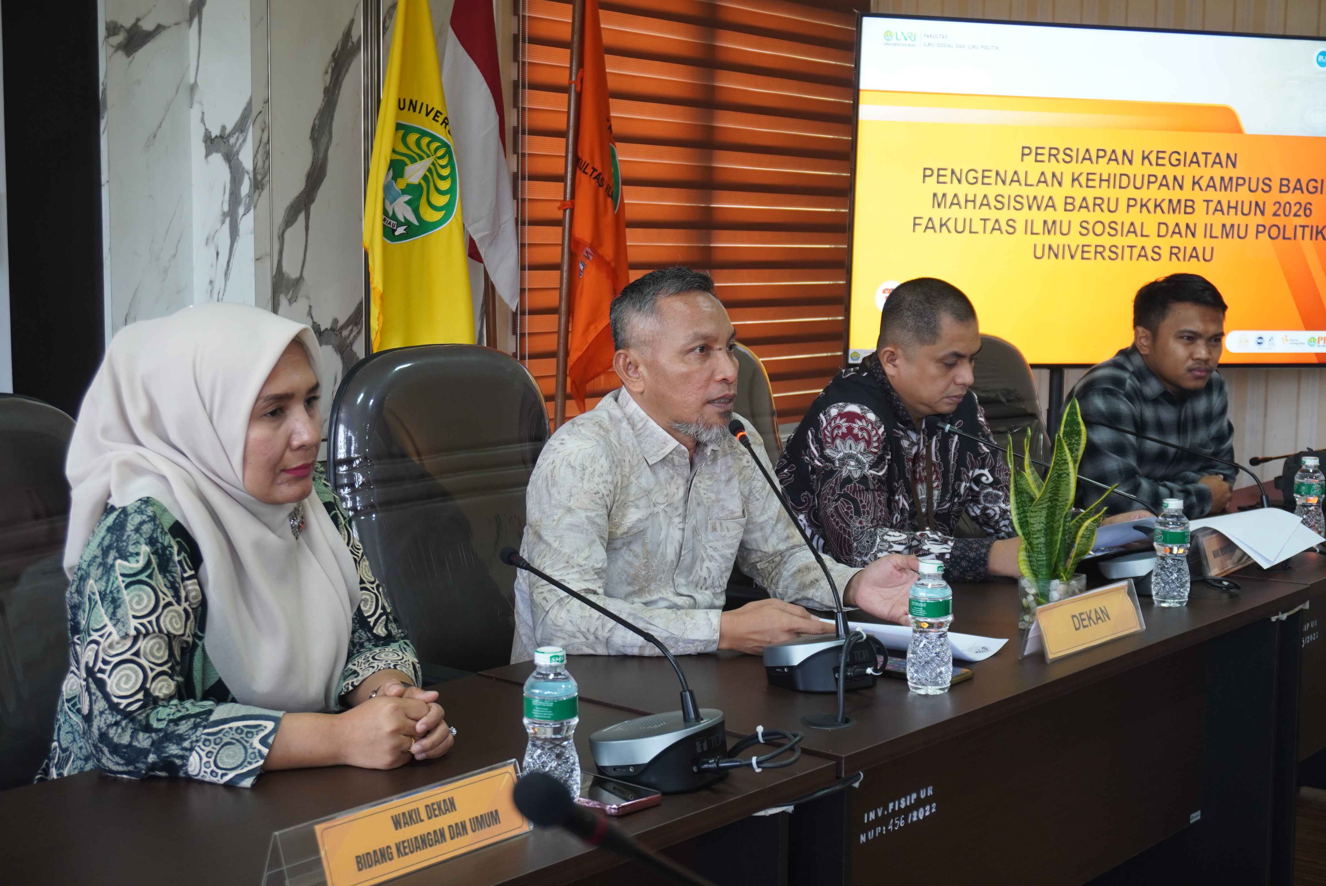 Gerbang Awal Mahasiswa Baru, FISIP UNRI Siapkan PKKMB 2026 Menuju Generasi Berdampak