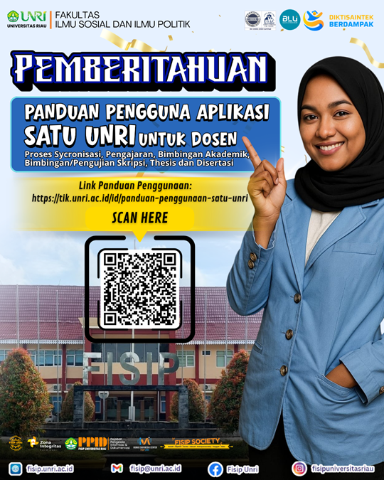 Panduan Penggunaan Aplikasi SATU UNRI Untuk Dosen