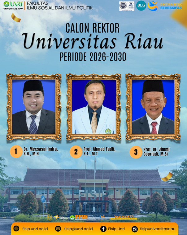 Tiga Bakal Calon Rektor Universitas Riau Periode 2026–2030