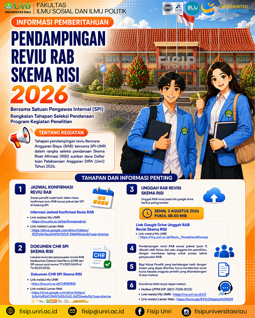 Pemberitahuan Pendampingan Reviu RAB Skema RISI 2026 Bagi Dosen