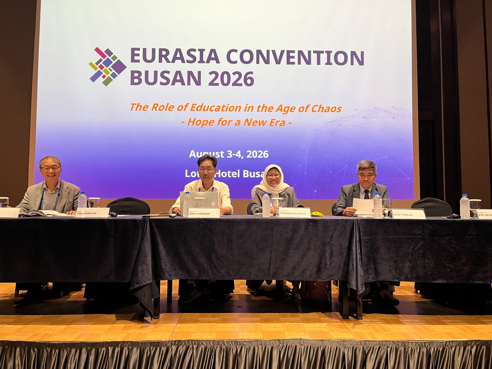 Jurusan Hubungan Internasional FISIP UNRI Tampilkan Inovasi Pembelajaran pada Eurasia Convention Busan 2026
