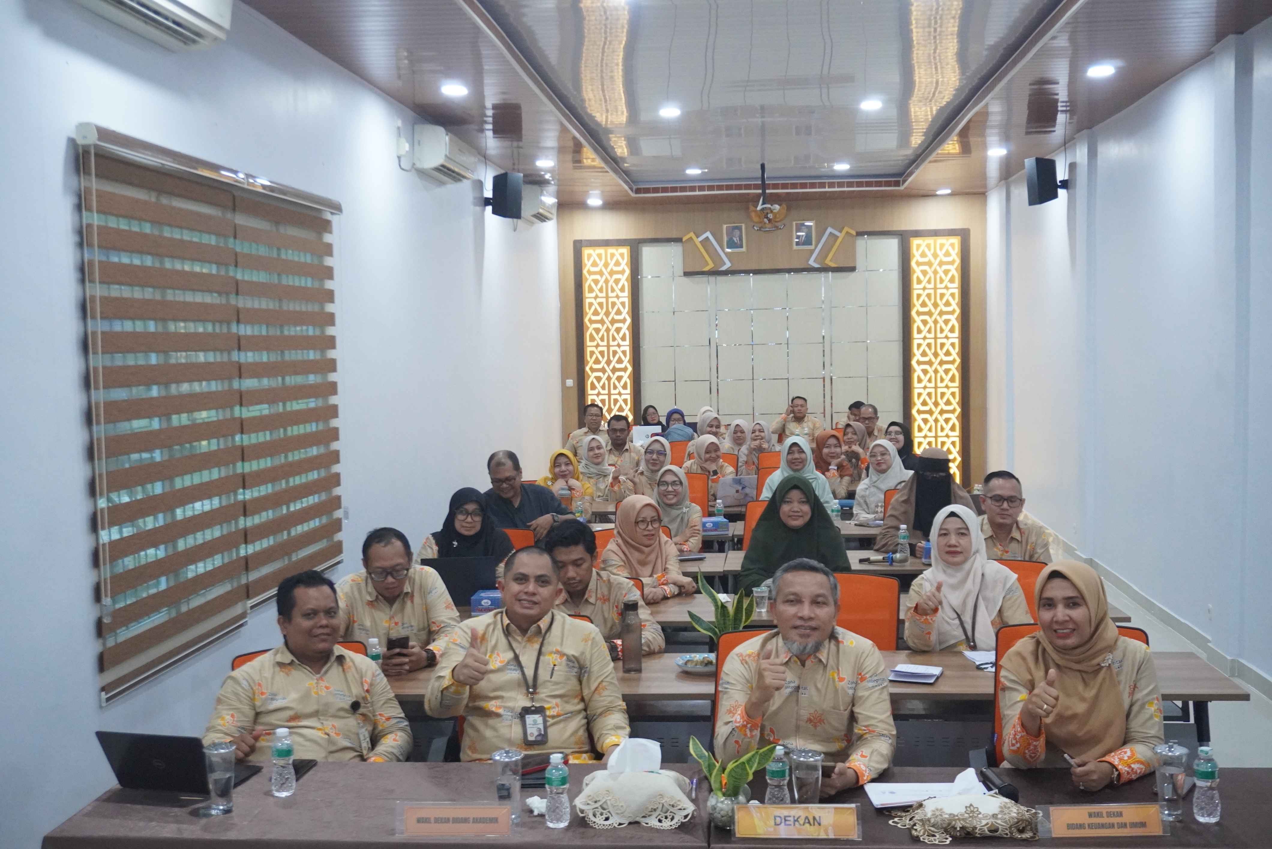 Menuju Predikat WBK 2026, FISIP UNRI Jalani Wawancara Kementerian PANRB