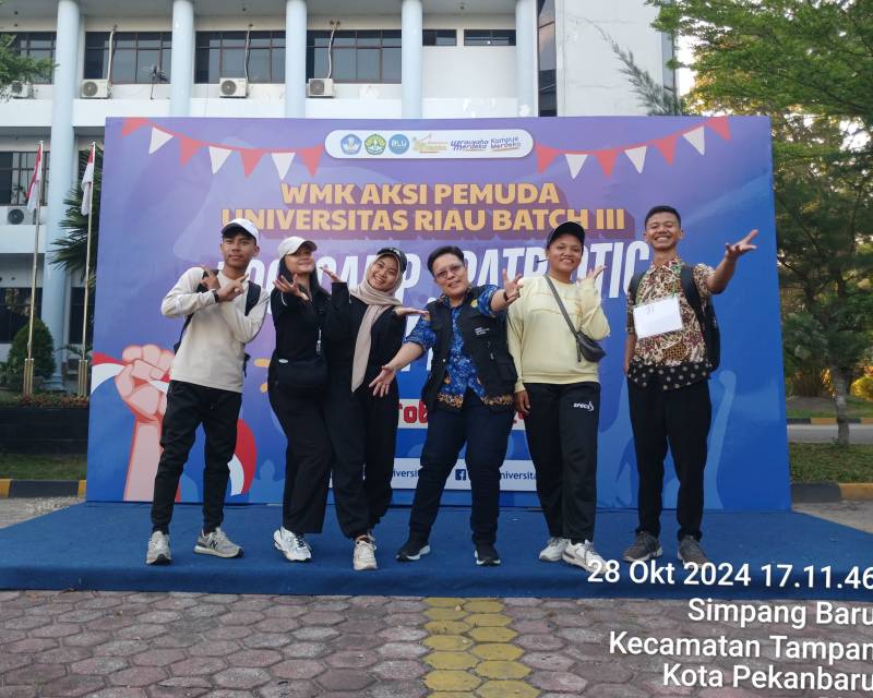 Universitas Riau Selenggarakan Booth Camp WMK Aksi Pemuda Batch III Tahun 2024