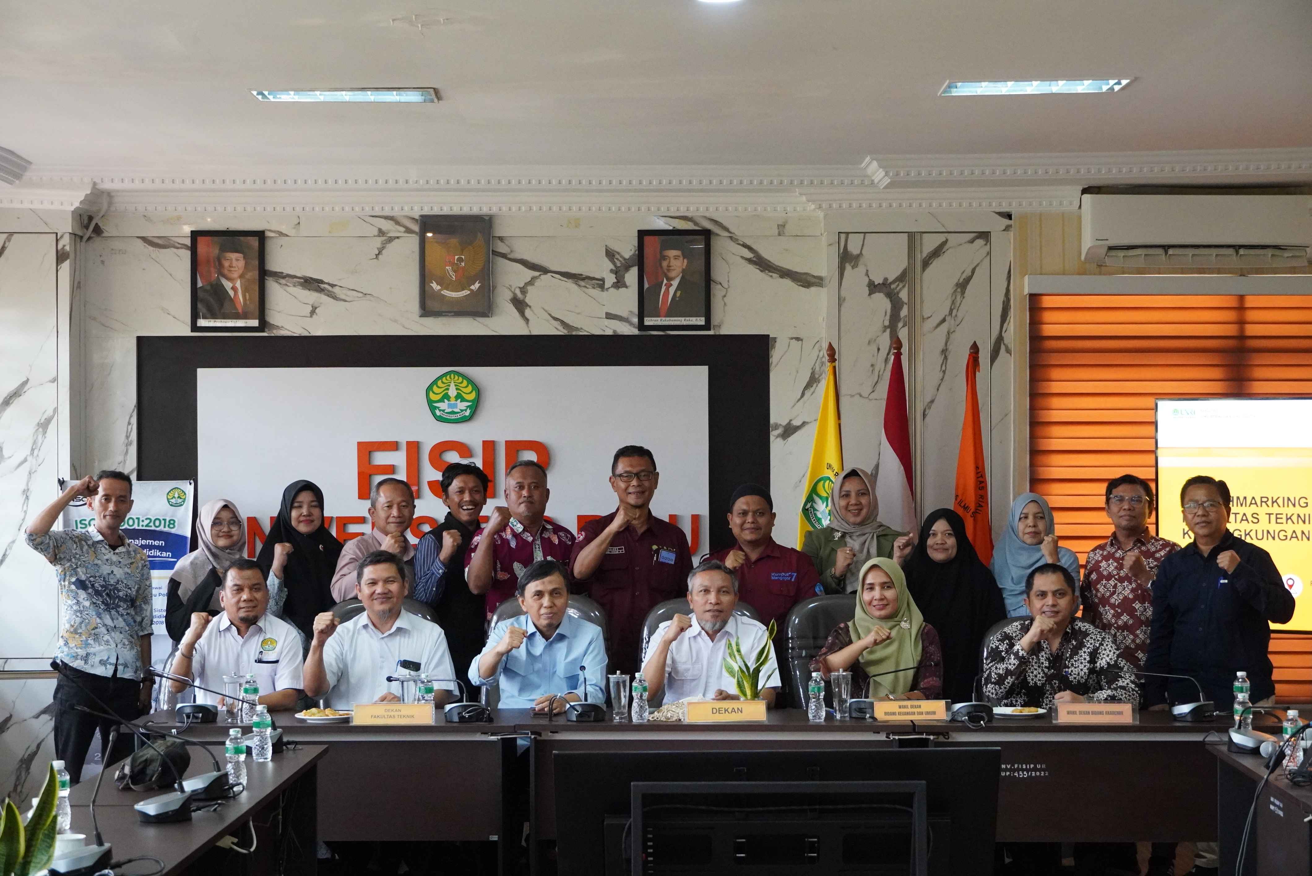FISIP UNRI Menjadi Rujukan Zona Integritas: Fakultas Teknik UNRI Melakukan Benchmarking