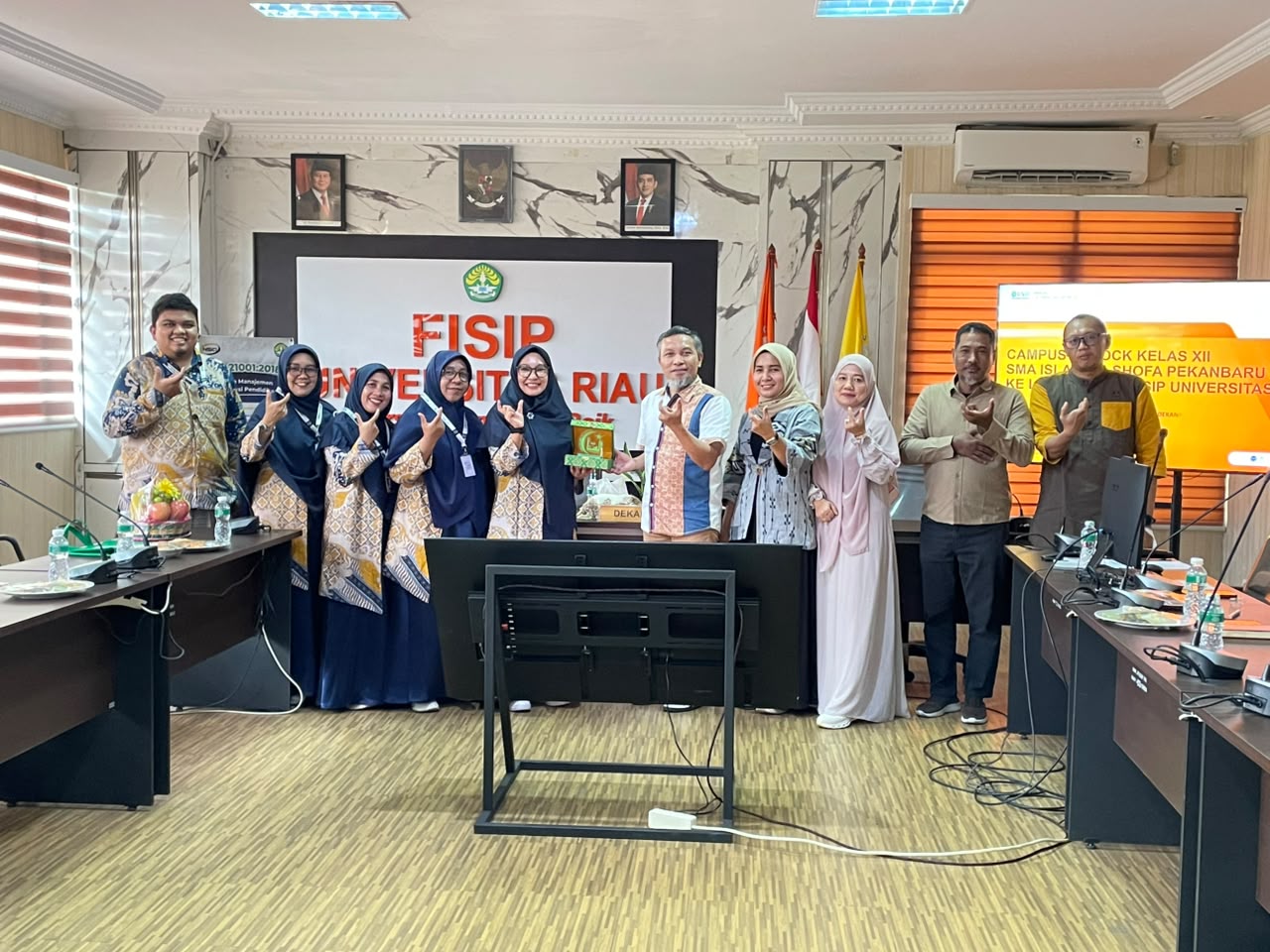 Dari Sekolah ke Kampus, SMA Islam As-Shofa Pekanbaru Hadirkan Siswa Kelas XII dalam Campus Unlock FISIP UNRI