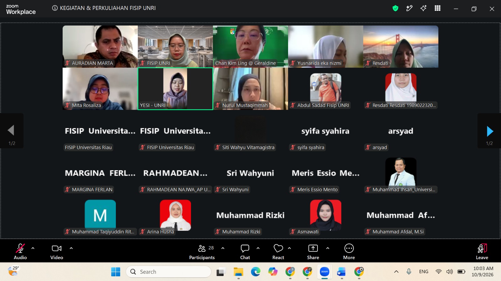 Jajaki Studi di Malaysia, FISIP UNRI Kenalkan Program Pascasarjana UKM