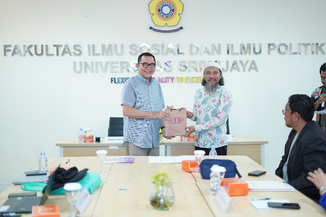 Meningkatkan Penjaminan Mutu, Fisip Universitas Riau jalin Kerjasama dengan Fisip Universitas Sriwijaya