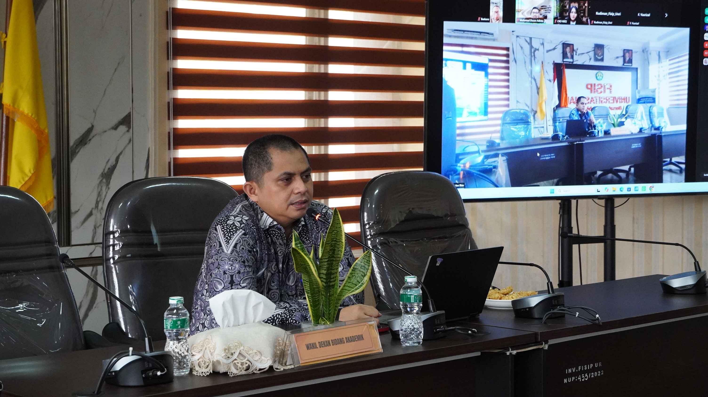 Pastikan Standar Berjalan Konsisten, FISIP UNRI Jalani Surveillance ISO 21001:2018