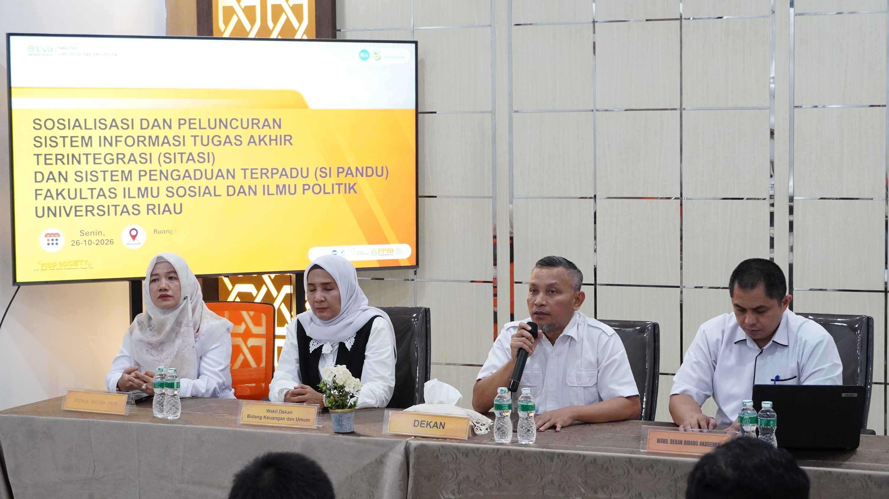 SITASI Jadi Langkah Digitalisasi Layanan Tugas Akhir FISIP UNRI