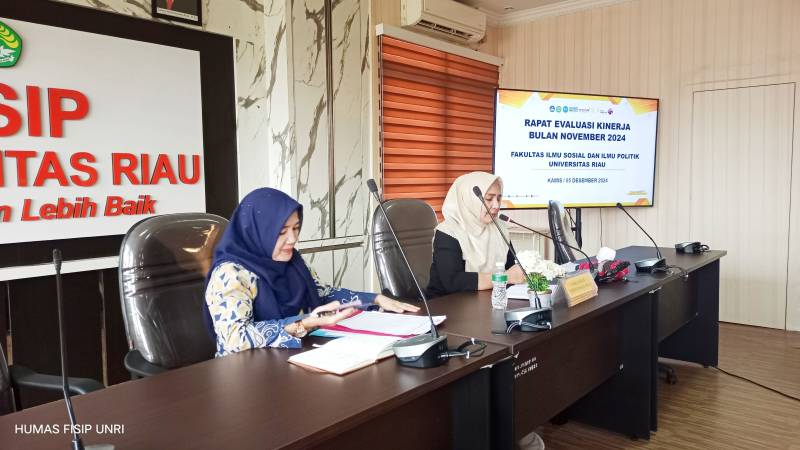 Membangun Integritas dan Kinerja Optimal: Refleksi Rapat Evaluasi FISIP Universitas Riau