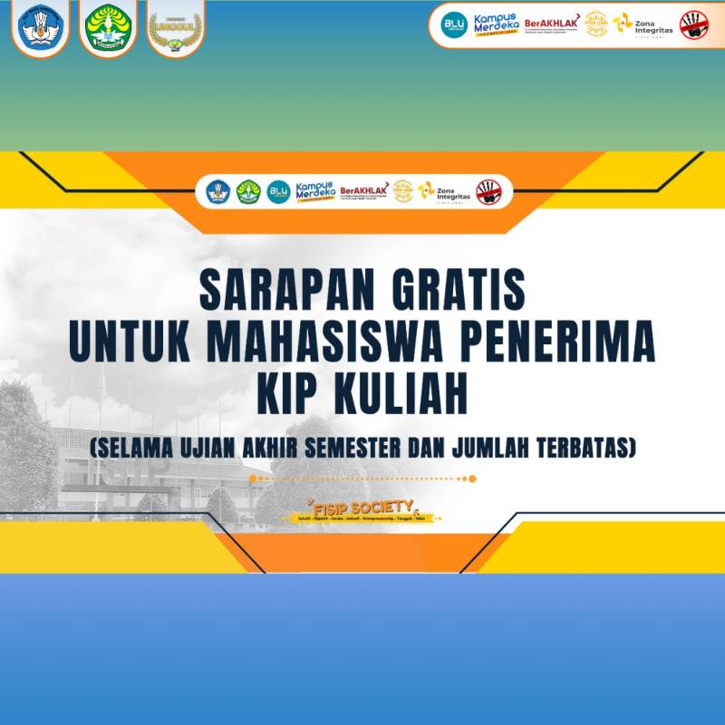 Pengumuman Untuk Mahasiswa Penerima KIP selama Ujian Semester ini