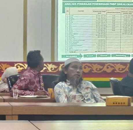Awali Tahun 2025, Dekan FISIP Hadiri Penandatanganan Pakta Integritas Universitas Riau Tahun 2025