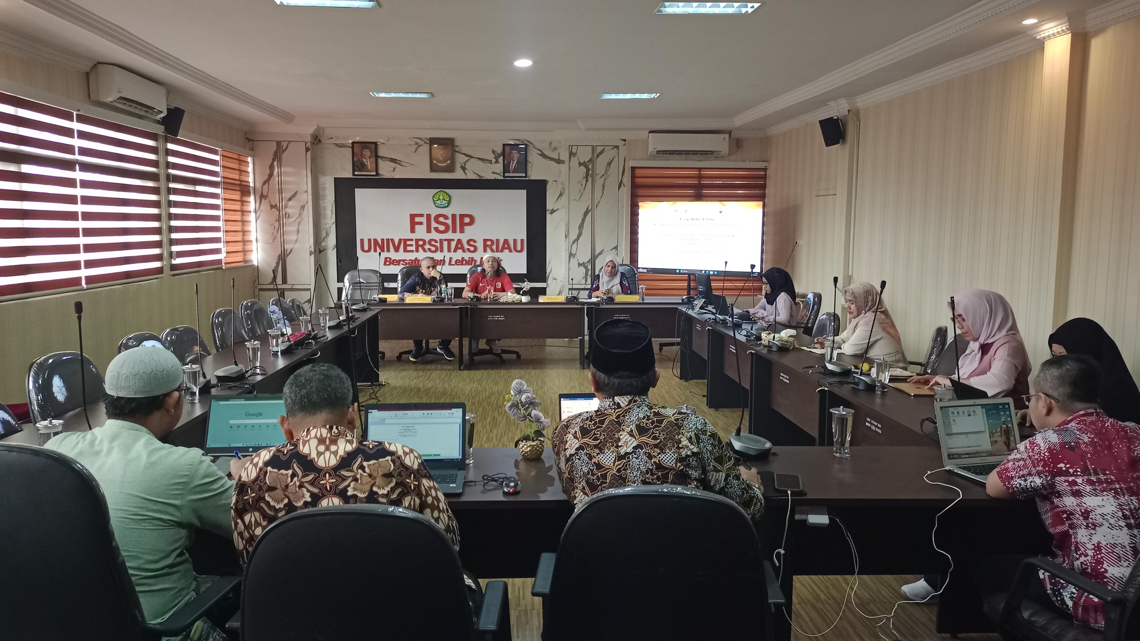 FISIP UNRI Gelar Coaching Clinic: Optimalisasi Anggaran 2026 untuk Wujudkan Transparansi dan Efisiensi Pengelolaan Keuangan Fakultas