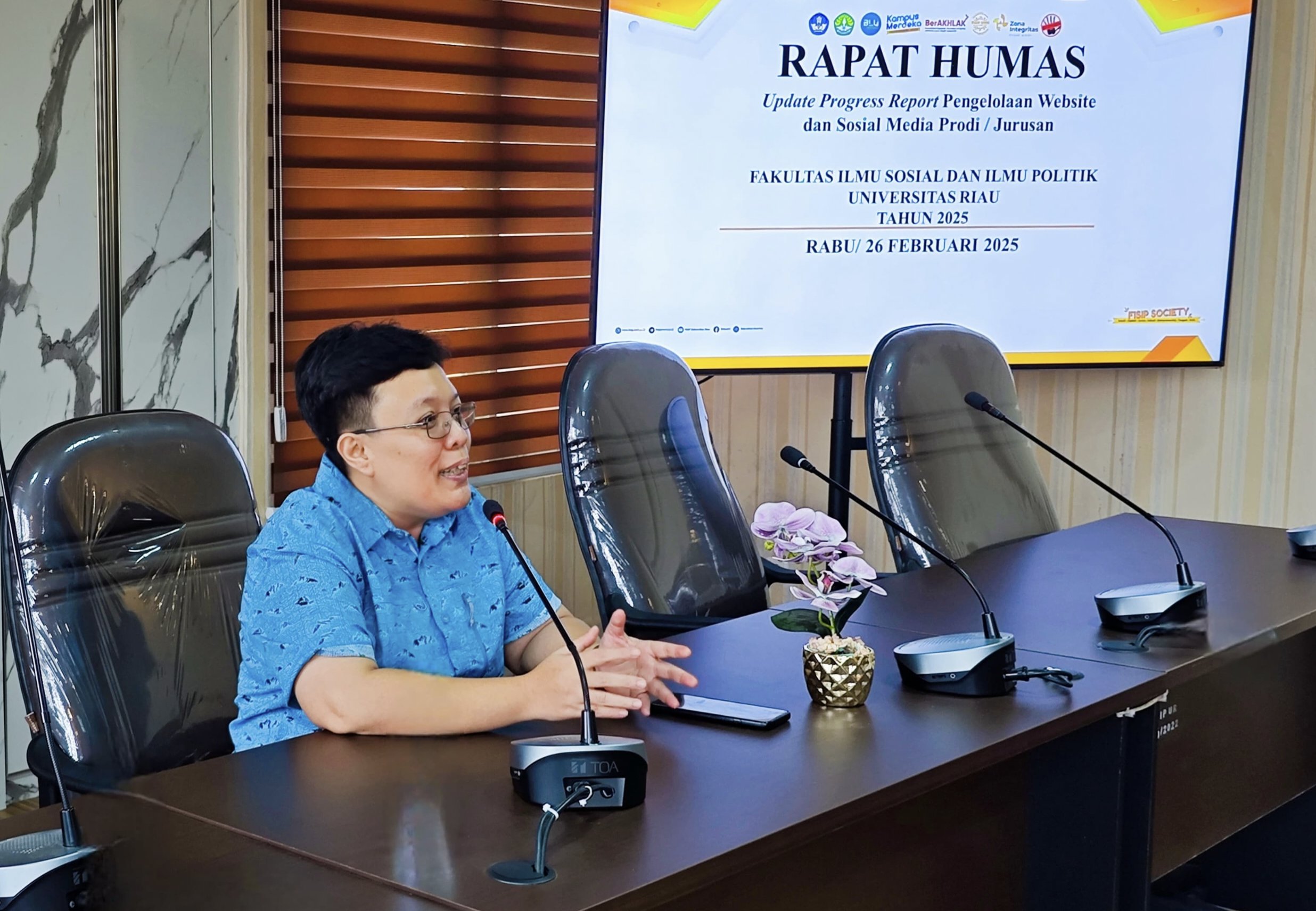 Bukan Sekadar Eksis, Publikasi Harus Lebih Agresif: Humas FISIP UNRI Matangkan Strategi Digital, Gaspol Pemutakhiran Media Sosial