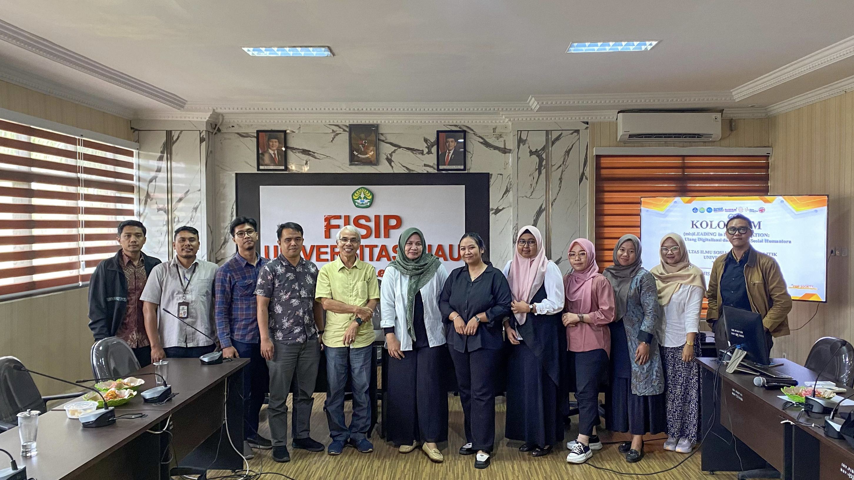 Kolokium FISIP UNRI: Menakar Ulang Digitalisasi dalam Riset Sosial Humaniora